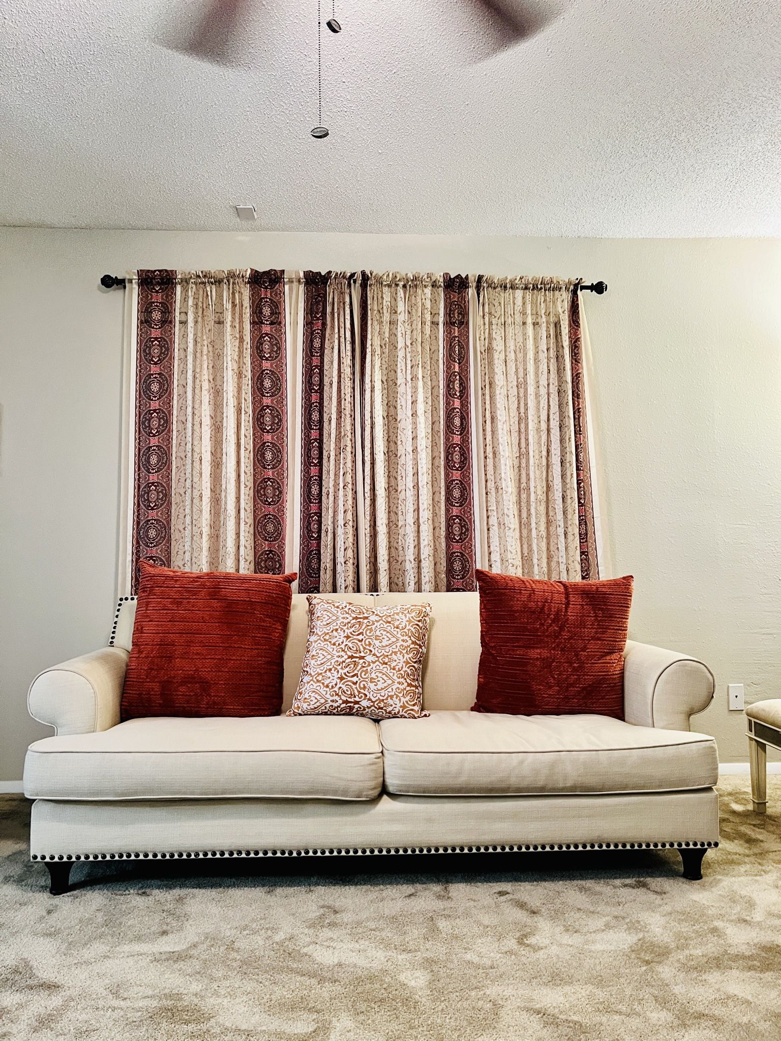 Sofa Set With Foot Stool