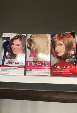 Clairol and Revlon hair color