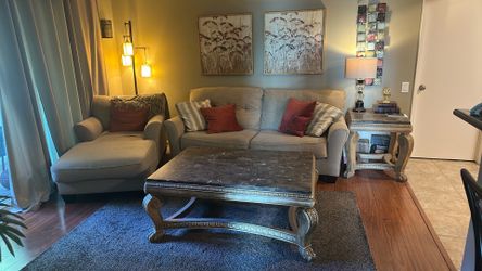 2 piece sofas and 2 piece tables