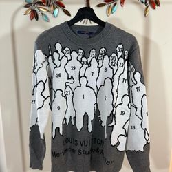 LOUIS VUITTON SWEATER PULLOVER STUDIO VERSION , Visit Our Profile For More Items Available !!!