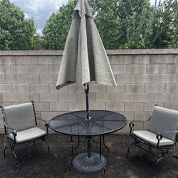 Patio Table & Chairs Set