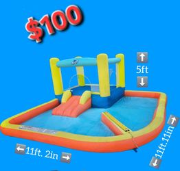 Kids waterslide