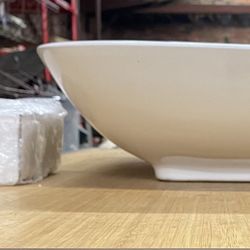 27.5" Ceramic Rectangular Above Counter Basin 