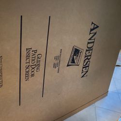 Anderson Sliding Glass Door Screen Unit