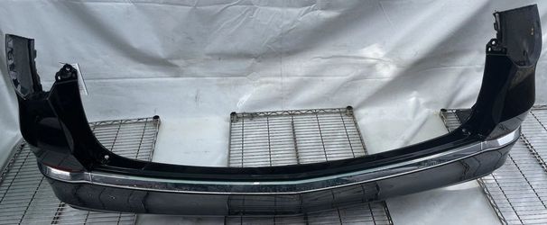 ACURA MDX REAR BUMPER COVER ASSEMBLY W/PARK ASSIST BLACK (NH893PX) 22-24 