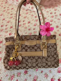 Coach Penelope Signature Carryall Satchel / Shoulder bag