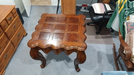 Rustic Old End Table