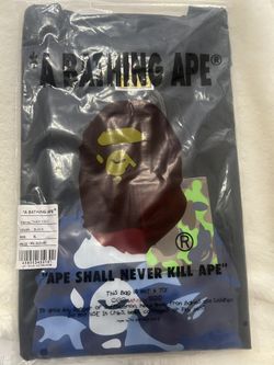 Black And Blue Bape Tee Size M