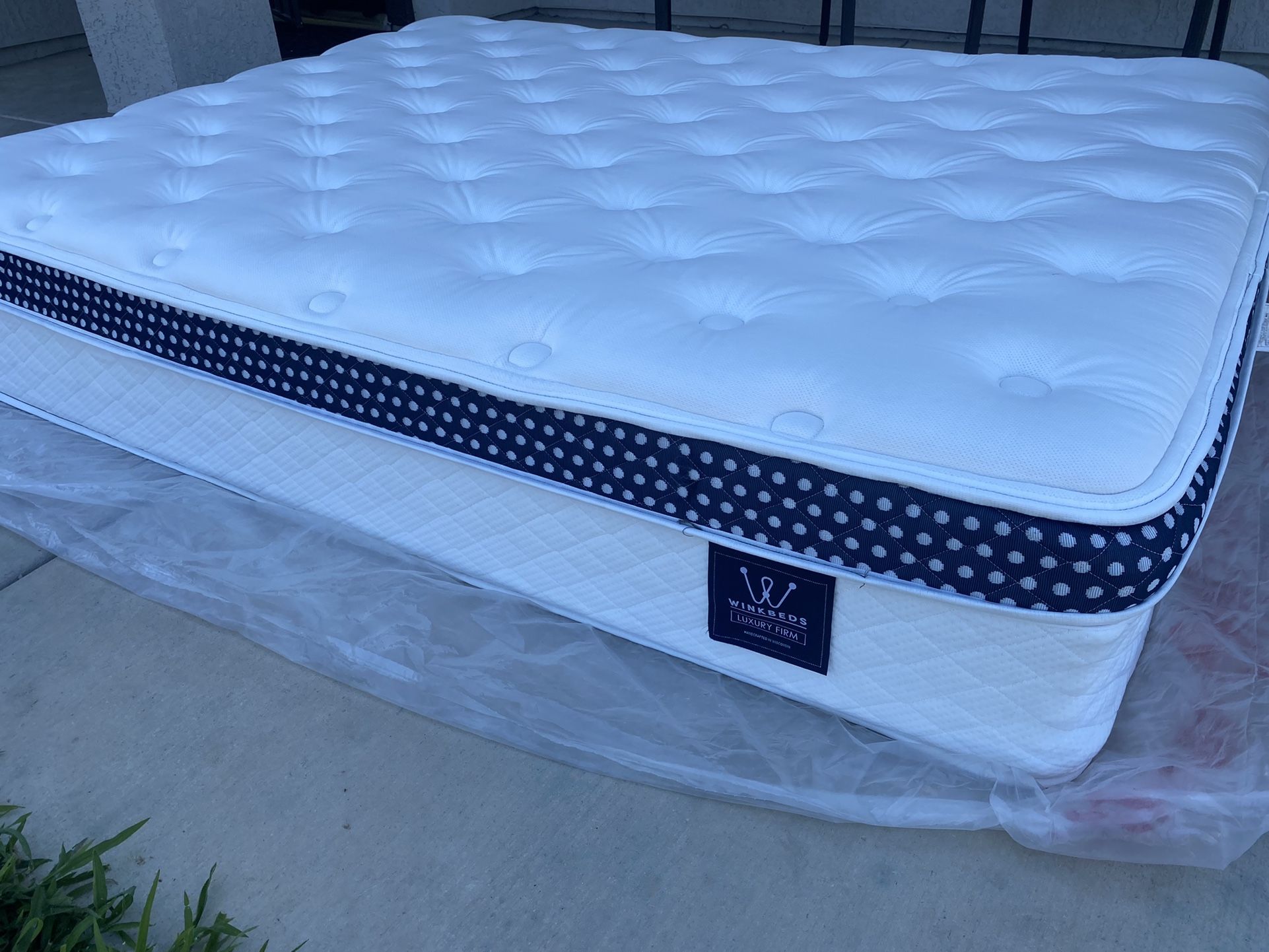 Brand New Winkbeds Luxury Firm Mattress ! Wink Beds Queen Size Mattress