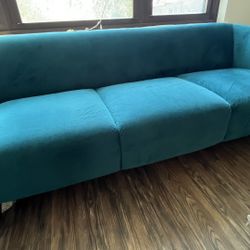 Teal Couch