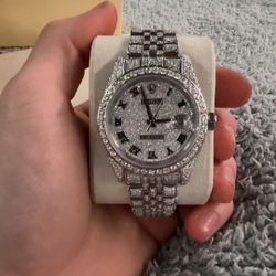 ROLEX VVS1 Moissanite 