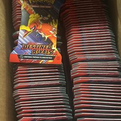 Pokemon Cards Destined Rivals Sleeved Booster Case 