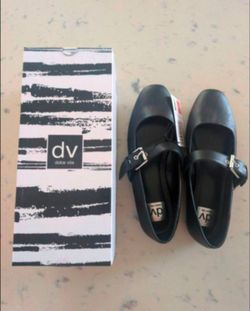 Dolce Vita Black Mary Jane Flats