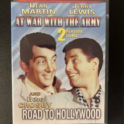 At War With the Army / Road to Hollywood (DVD, 2003) Dean Martin New Sealed