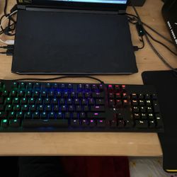 Razer Huntsman Optical Purple Switches Full Keyboard