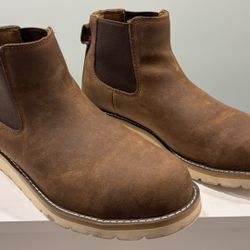 Carhartt Men's Size 10 Wedge 5-inch Chelsea Pull-On Steel Toe Boots Fw5233M