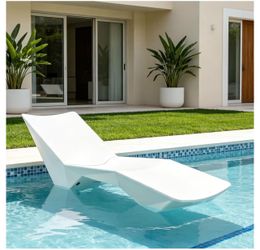 in Pool Lounge Chairs, Pool Lounge Chairs, Use in Pools with Shelves Up to 9 Inches Deep, Weather-Resistant Design,Tanning Chairs for Sun Shelves, Poo