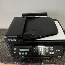 Epson Workforce Wf-2530 All In One Printer Copy Scan Works Great