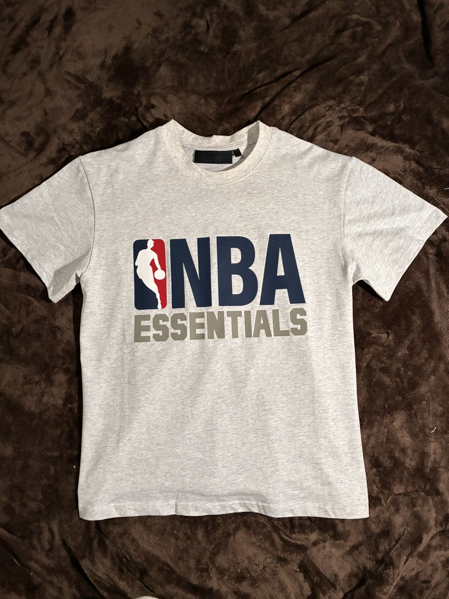 Fear of God Essentials NBA Tee Light Heather