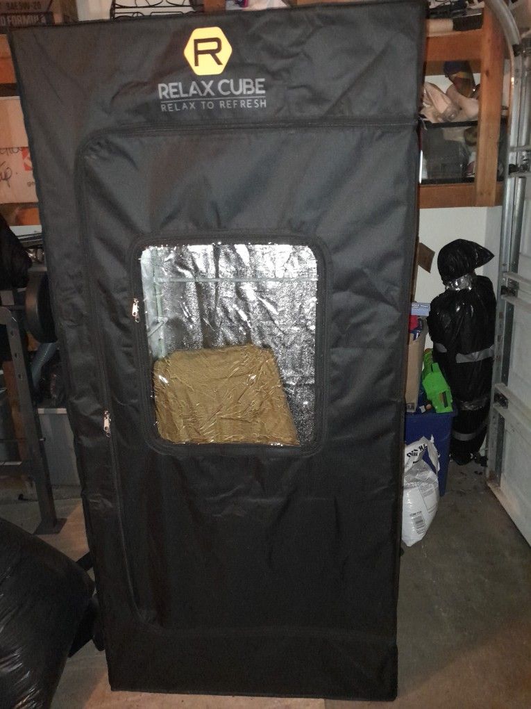 Easy Assemble RelaxCube Portable Steam Sauna