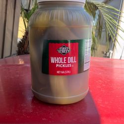Whole Dill Pickles 1 Gallon