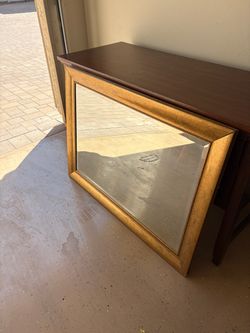 Large Mirror & Artwork