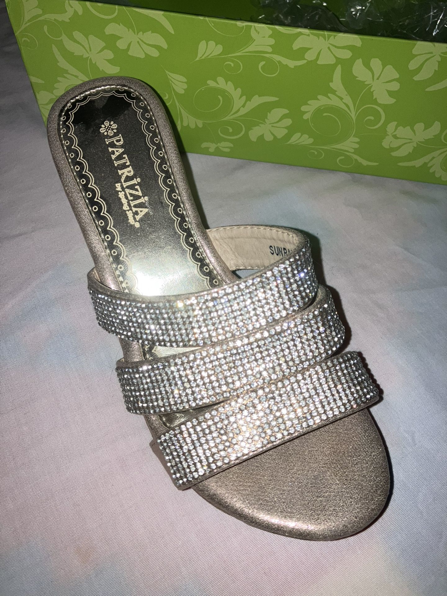 Women’s Dressy Rhinestone Wedge/platform Sandals 8 1/2