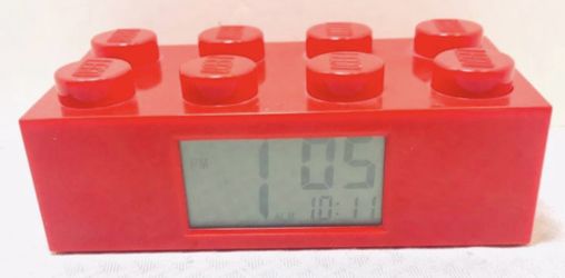 LEGO Alarm Clock Radio Brick