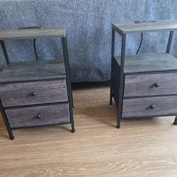 Side Tables With USB