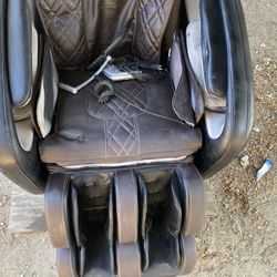 MASSAGE CHAIR, used, weathered, works - tested, FREE