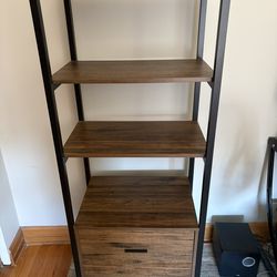 Bookshelf with Drawers