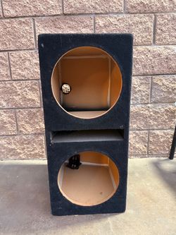 2x. 12 inch subwoofer box