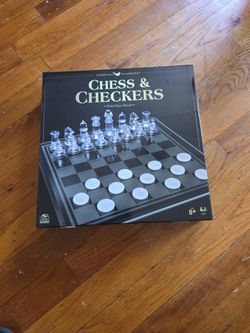 Chess & Checkers Set