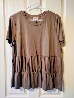 Fatigue Green Fashion Top L