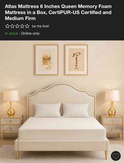 KING SIZE  10” MATTRESS BRAND NEW IN BOX🚨DOES NOT INCLUDE BED FRAME🚨👇 CROSSROADS 👇