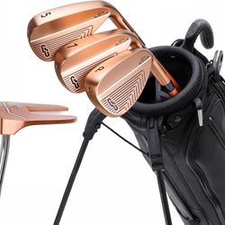 Golf Club Set - Starter Golf Clubs for Women with Sunday Stand Bag - 5-Piece