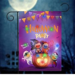 Halloween Garden Flag