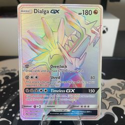 Dialga Gx #164/156 Ultra Prism
