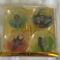 Disney Villain Beauty Eye Gel Pads Set.. New