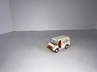 1970 #1295 TootsieToy Thoughs White US Mail Panel Truck Post Office (Extremely Rare)