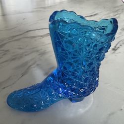 Fenton Glass Boot