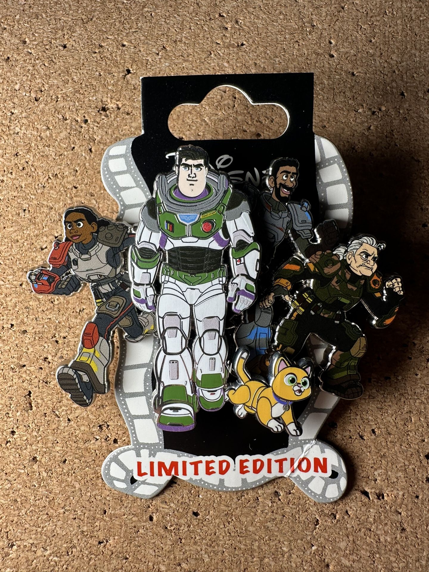Disney DSSH Pixar Lightyear Buzz Izzy Sox Cluster Pin LE 400 Toy Story