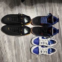 Jordan and Nike size 9