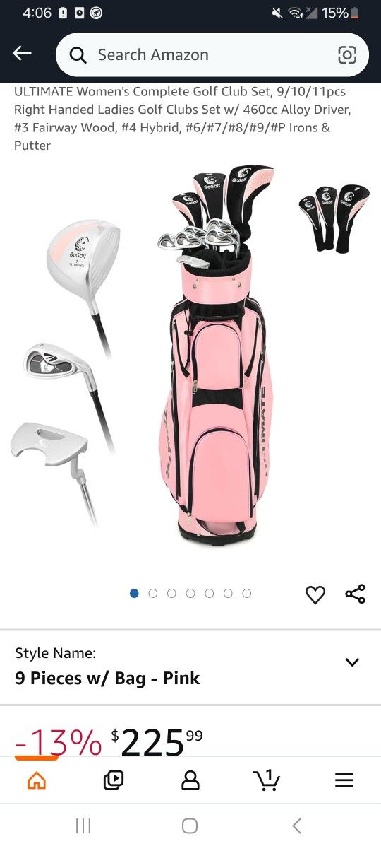 ULTIMATE Women's Complete Golf Club Set
