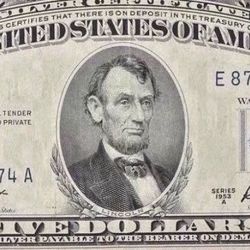$5 Silver Certificate