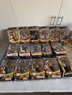 WWE ELITE FIGURES FOR SALE.