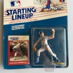 Vintage 1988 Fernando Valenzuela Dodgers Action Figure - MLB