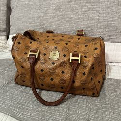 Authentic MCM Boston Bag