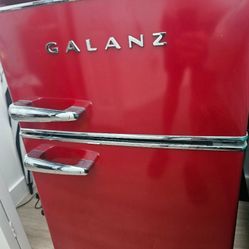 Galanz 2 Doors Mini Fridge