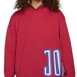 NIKE AIR JORDAN JUMPMAN SPORT DNA MEN'S FLEECE CREW THICK HEAVYWEIGHT HOODIE SWEATE SIZE MEDIUM GYM RED BRAND NEW WITH TAGS CHECK OUT MY OFFERS. 